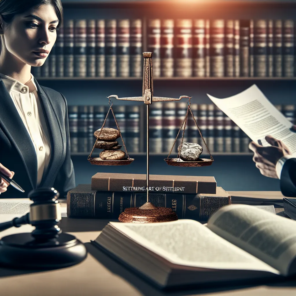 Legal Advice: Mastering The Art of Settlement Negotiation